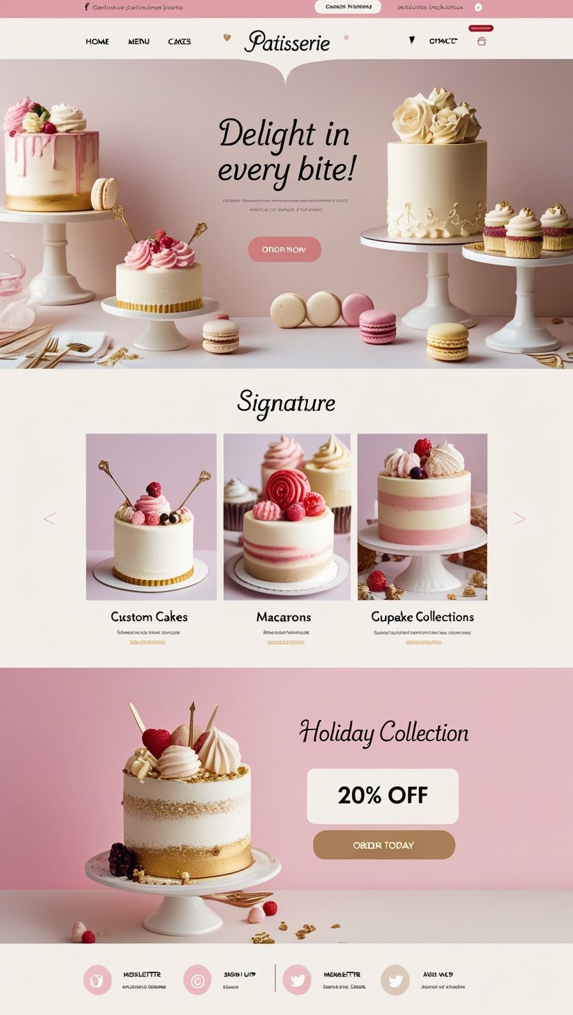 Maison Patisserie Trio Showcase
