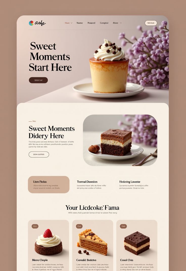 Sweet Moments Artisanal Bakery
