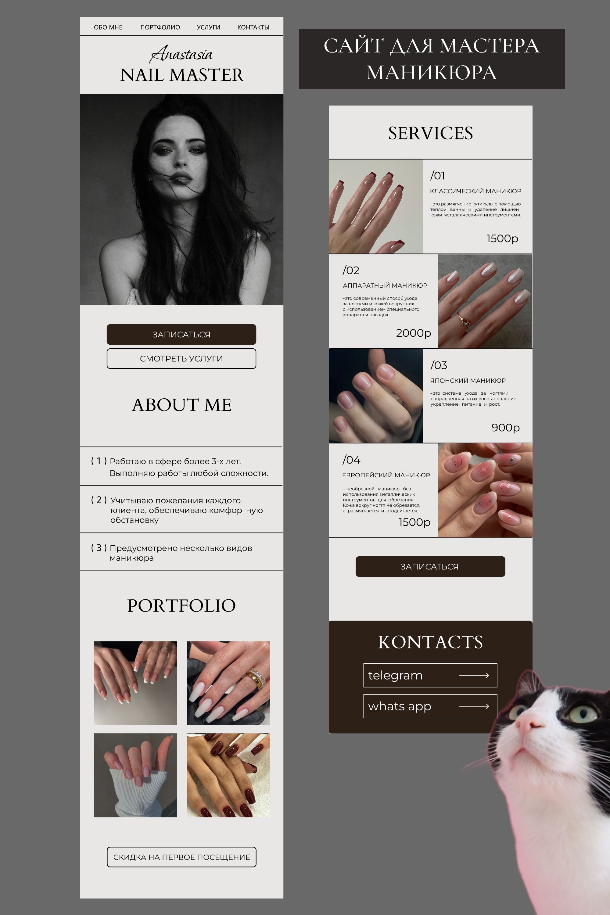 Anastasia Nail Master Noir
