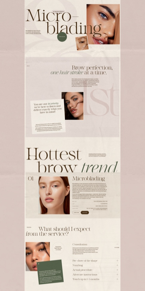 Folded Paper Brow Atelier Guide