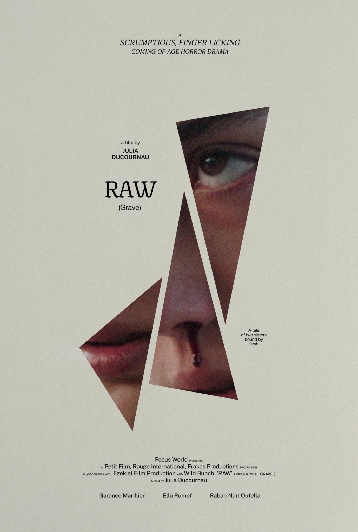 Geometric Shard High-Fashion Poster